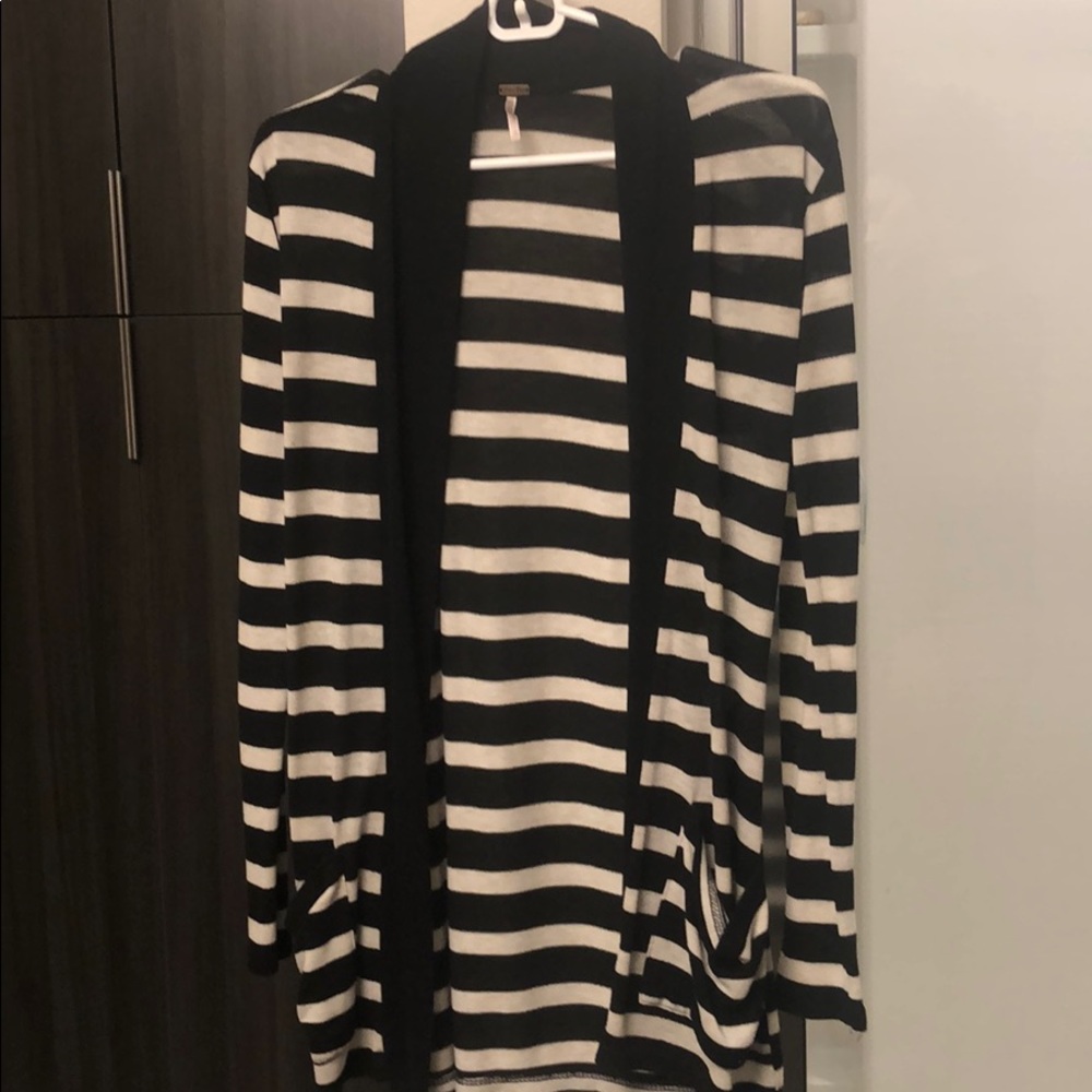 B & W cardigan